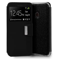 Funda COOL Flip Cover para Samsung A405 Galaxy A40 Liso Negro