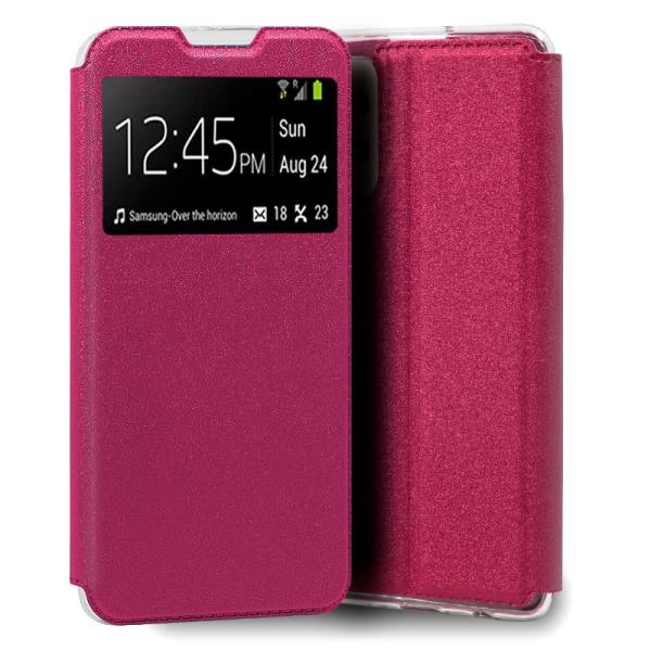 Funda COOL Flip Cover para Samsung A525 Galaxy A52 / A52 5G / A52s 5G Liso Rosa