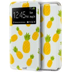 Funda COOL Flip Cover para Samsung G770 Galaxy S10 Lite Dibujos Piñas