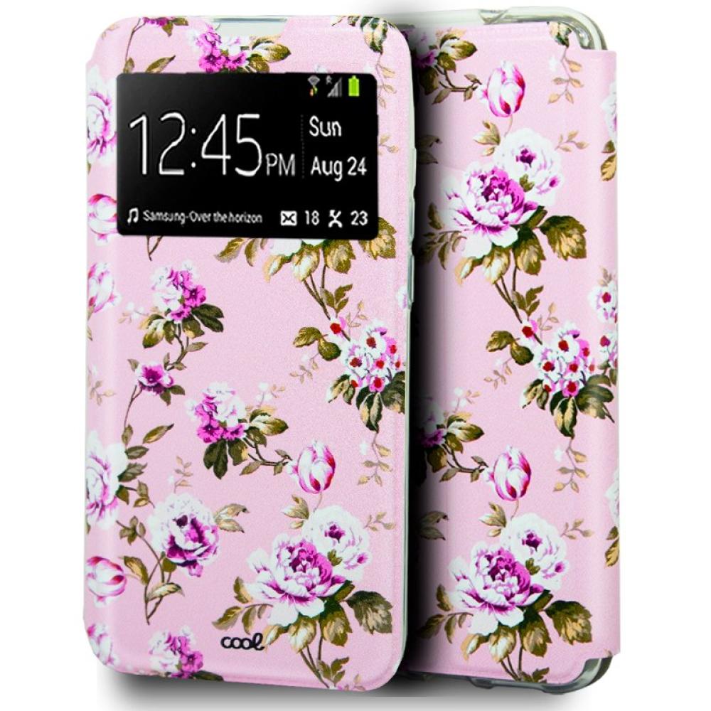 Funda COOL Flip Cover para Samsung G780 Galaxy S20 FE Dibujos Flores