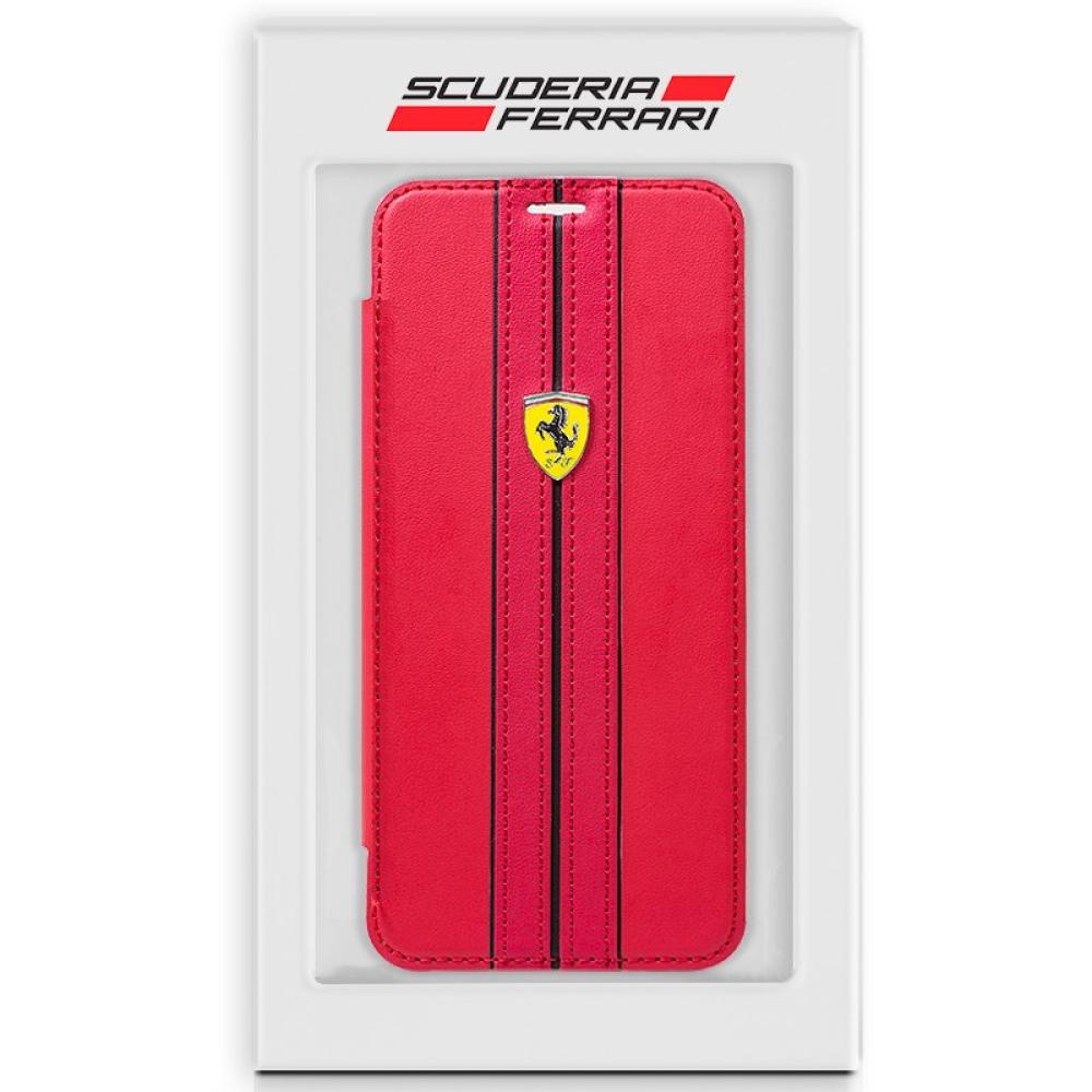 Funda COOL Flip Cover para Samsung G960 Galaxy S9 Licencia Ferrari Rojo