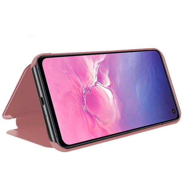 Funda COOL Flip Cover para Samsung G970 Galaxy S10e Clear View Rosa
