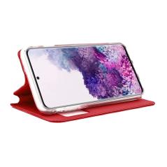 Funda COOL Flip Cover para Samsung G980 Galaxy S20 Liso Rojo