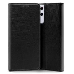 Funda COOL Flip Cover para Samsung G998 Galaxy S21 Ultra Liso Negro