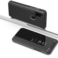 Funda COOL Flip Cover para Samsung M215 Galaxy M21 / M31 Clear View Negro