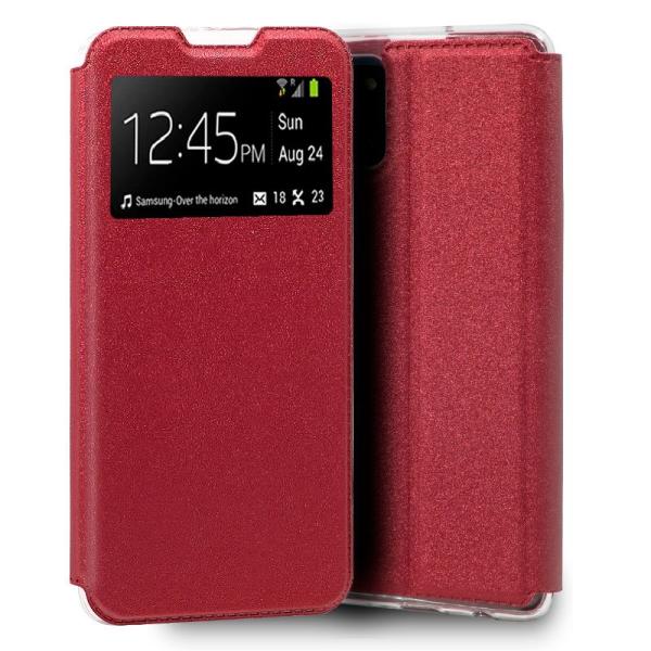 Funda COOL Flip Cover para Samsung N770 Galaxy Note 10 Lite Liso Rojo