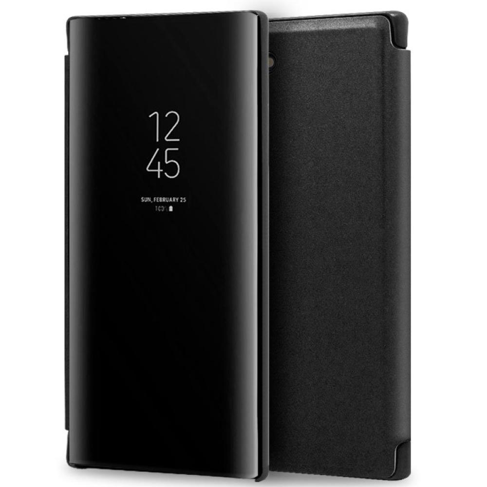 Funda COOL Flip Cover para Samsung N970 Galaxy Note 10 Clear View Negro