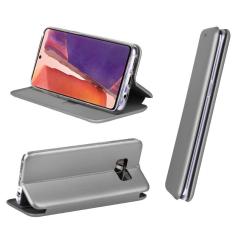 Funda COOL Flip Cover para Samsung N980 Galaxy Note 20 Elegance Plata