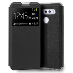 Funda COOL Flip Cover para TCL 10 SE Liso Negro