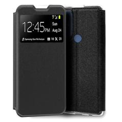 Funda COOL Flip Cover para TCL 30 SE / 30E / 305 / 306 Liso Negro