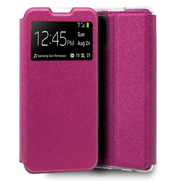 Funda COOL Flip Cover para Xiaomi Mi 10 Lite Liso Rosa