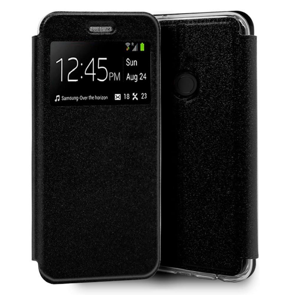 Funda COOL Flip Cover para Xiaomi Mi 8 / Mi 8 Pro Liso Negro