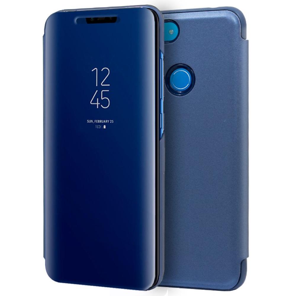 Funda COOL Flip Cover para Xiaomi Mi 8 Lite Clear View Azul