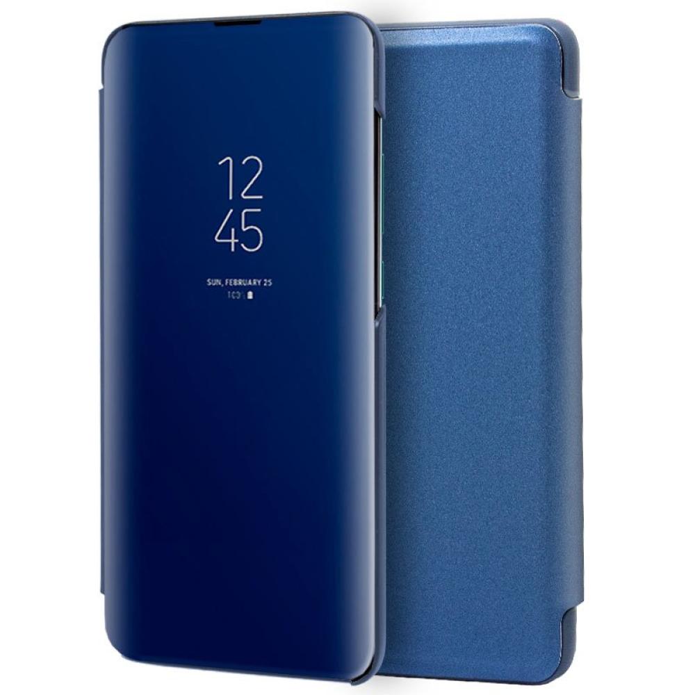 Funda COOL Flip Cover para Xiaomi Mi 9 Clear View Azul