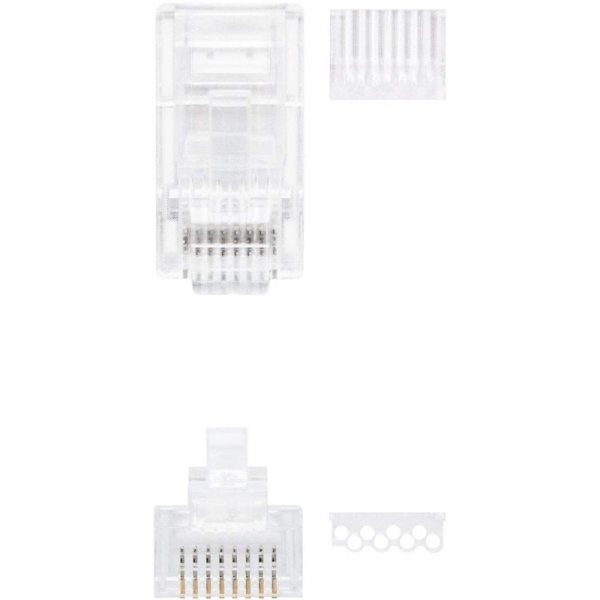 Conector RJ45 Nanocable 10.21.0201/ Cat.6/ 10 uds - Imagen 4