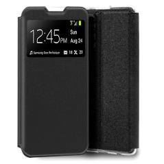 Funda COOL Flip Cover para ZTE Blade V40 Vita / Blade A72 Liso Negro