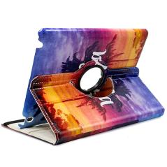 Funda COOL para iPad 2 / iPad 3 / 4 Giratoria Polipiel Dibujos Aloha (Soporte)