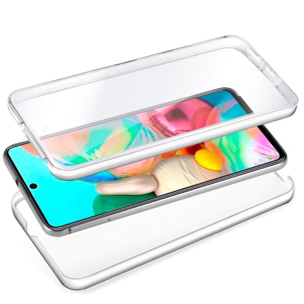 Funda COOL Silicona 3D para Samsung A515 Galaxy A51 (Transparente Frontal + Trasera)