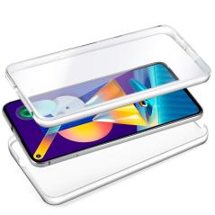 Funda COOL Silicona 3D para Samsung M115 Galaxy M11 / A11 (Transparente Frontal + Trasera)