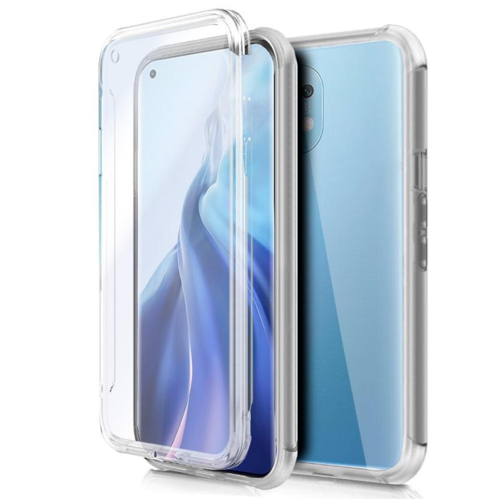 Funda COOL Silicona 3D para Xiaomi Mi 11 / Mi 11 Pro (Transparente Frontal + Trasera)