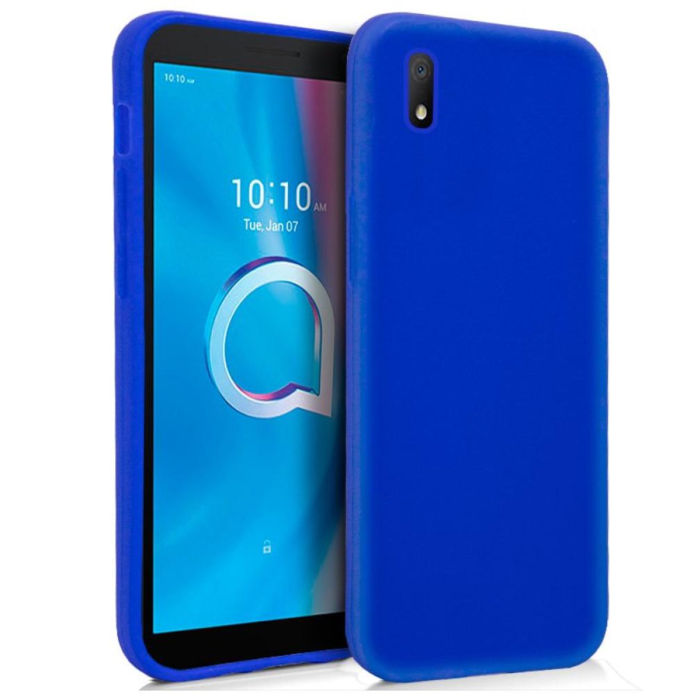 Funda COOL Silicona para Alcatel 1B (2020) (Azul)