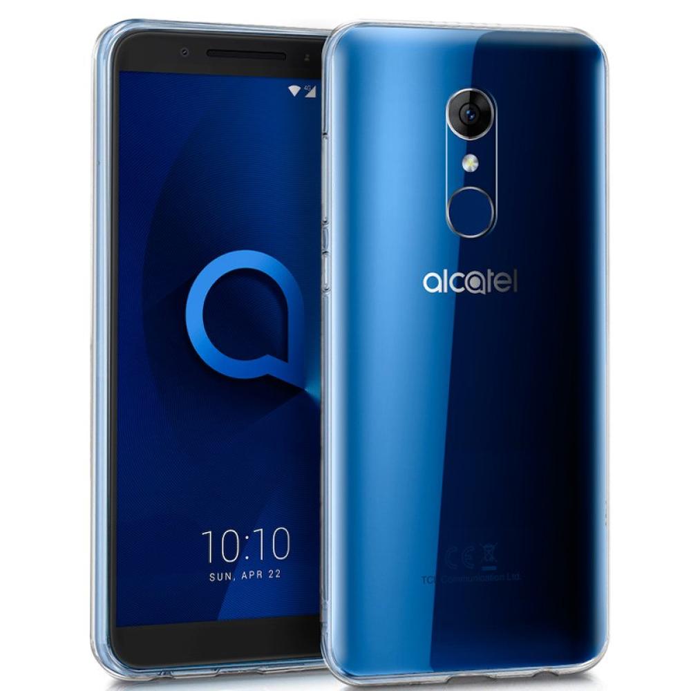 Funda COOL Silicona para Alcatel 3 / 3L (Transparente)