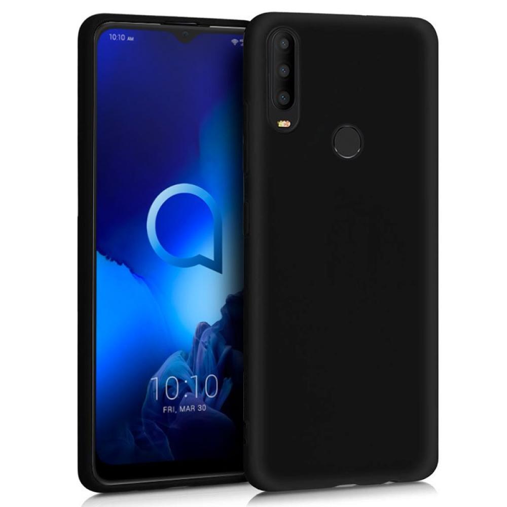 Funda COOL Silicona para Alcatel 3X (2019) Negro