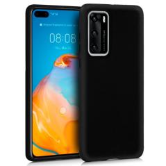 Funda COOL Silicona para Huawei P40 (Negro)