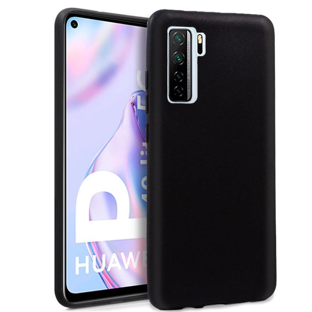 Funda COOL Silicona para Huawei P40 Lite 5G (Negro)