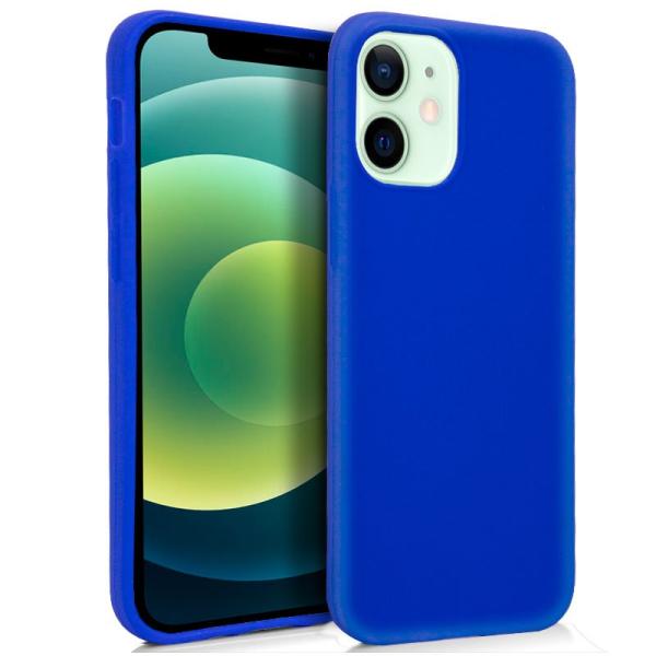Funda COOL Silicona para iPhone 12 / 12 Pro (Azul)