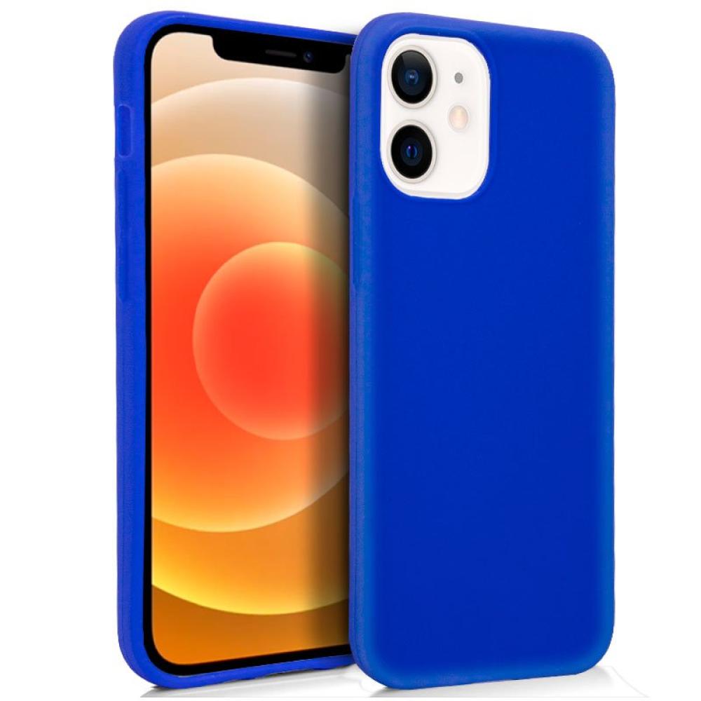 Funda COOL Silicona para iPhone 12 mini (Azul)