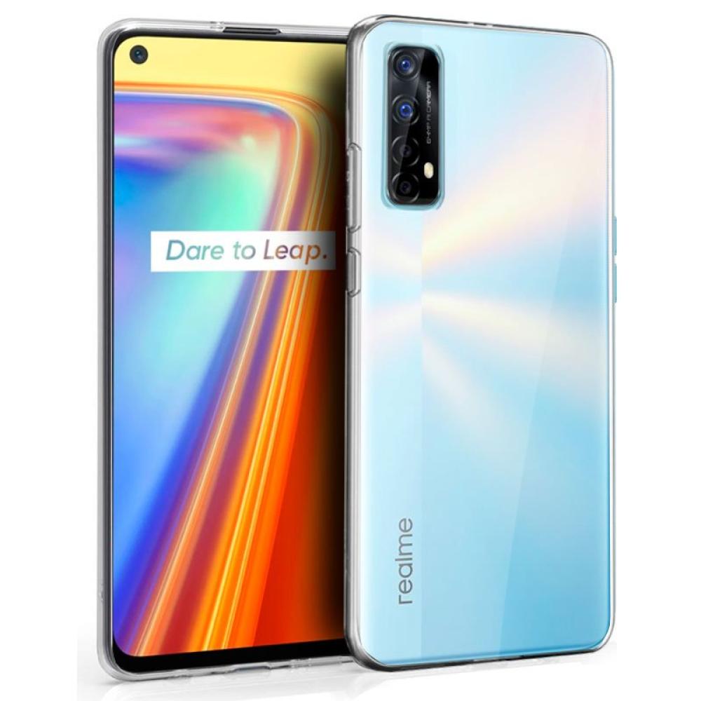 Funda COOL Silicona para Realme 7 (Transparente)