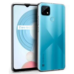 Funda COOL Silicona para Realme C21 (Transparente)