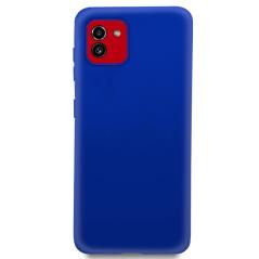 Funda COOL Silicona para Samsung A035 Galaxy A03 (Azul)