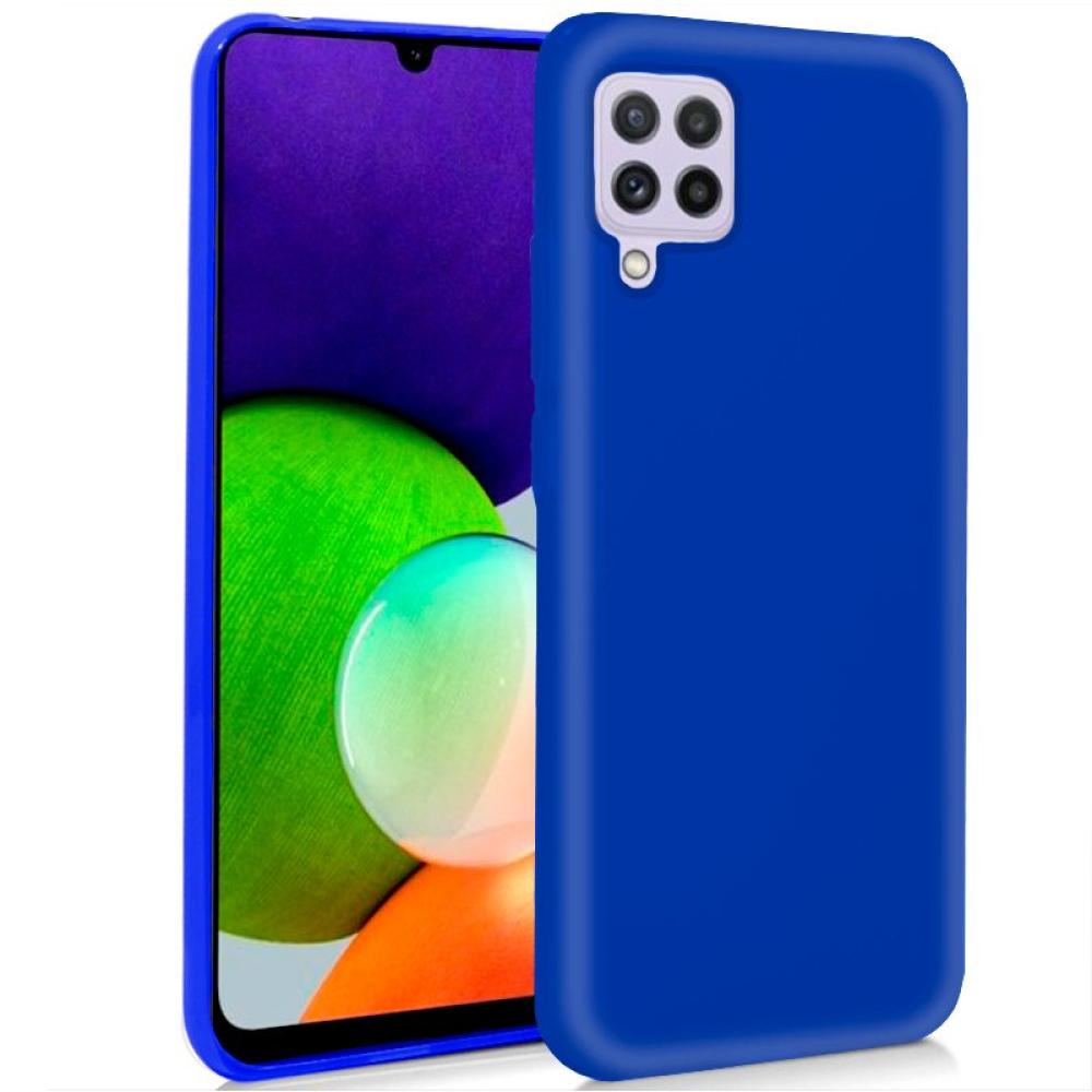 Funda COOL Silicona para Samsung A225 Galaxy A22 4G (Azul)