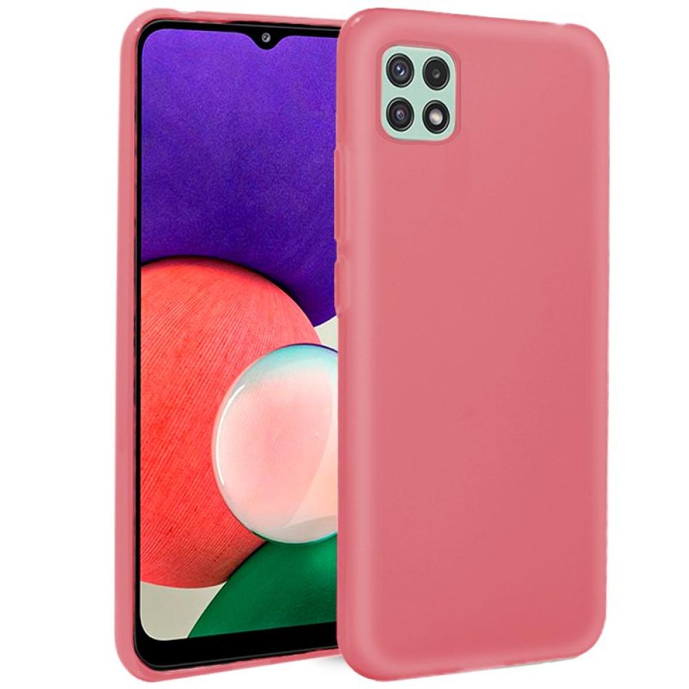 Funda COOL Silicona para Samsung A226 Galaxy A22 5G (Rosa)