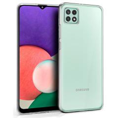 Funda COOL Silicona para Samsung A226 Galaxy A22 5G (Transparente)