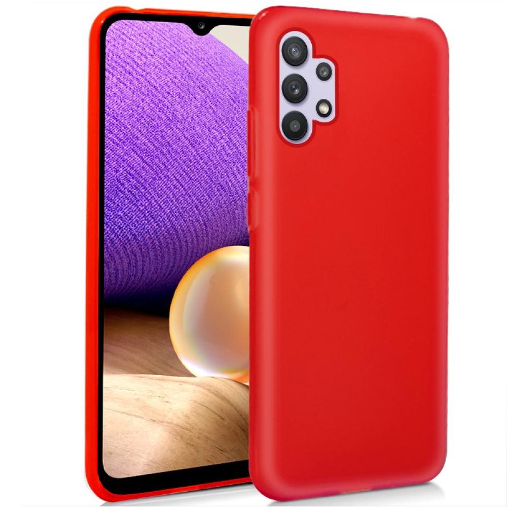 Funda COOL Silicona para Samsung A326 Galaxy A32 5G (Rojo)