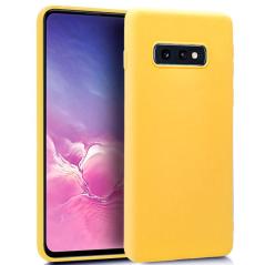 Funda COOL Silicona para Samsung G970 Galaxy S10e (Amarillo)