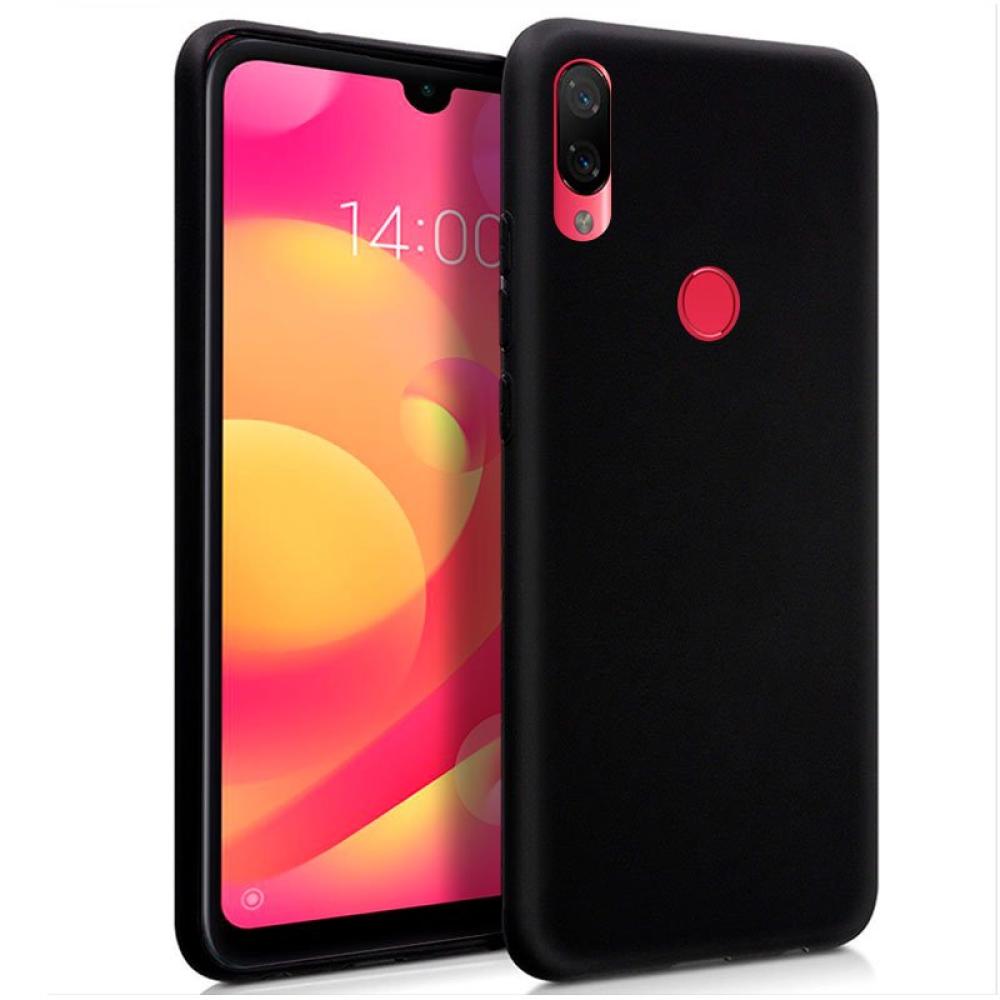 Funda COOL Silicona para Xiaomi Mi Play (Negro)