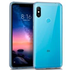 Funda COOL Silicona para Xiaomi Redmi Note 6 Pro (Transparente)