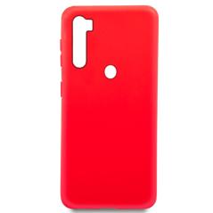 Funda COOL Silicona para Xiaomi Redmi Note 8 / Note 8 (2021) Rojo