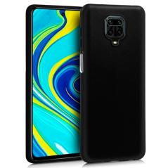 Funda COOL Silicona para Xiaomi Redmi Note 9S / Note 9 Pro (Negro)