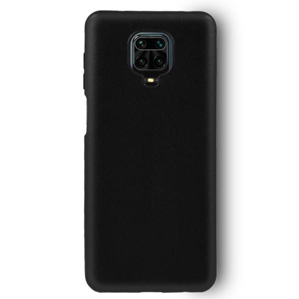 Funda COOL Silicona para Xiaomi Redmi Note 9S / Note 9 Pro (Negro)