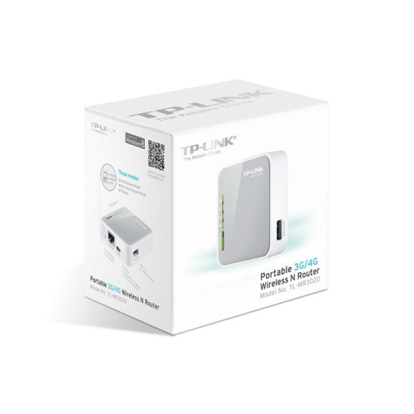 Router Inalámbrico 3G TP-Link TL-MR3020 150Mbps/ 2.4GHz/ 1 Antena/ WiFi 802.11n/g/b - Imagen 4