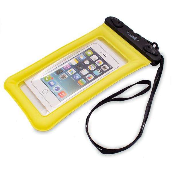 Funda Impermeable Universal Waterproof Amarillo