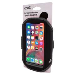 Funda Neopreno COOL Sports Universal (5.5 - 6 pulg) Negro