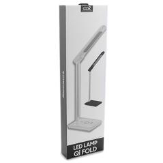 Lámpara LED con Base Carga Inalámbrica Qi COOL Fold Blanco