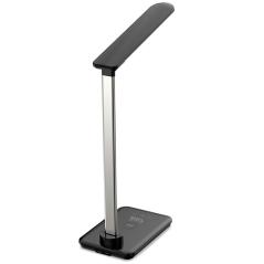 Lámpara LED con Base Carga Inalámbrica Qi COOL Fold Negro