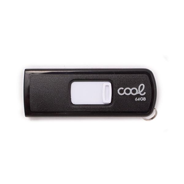 Pen Drive USB x64 GB 2.0 COOL Basic Negro